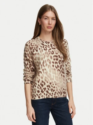 Guess Sweter W6BR46 Z1445 Beżowy Regular Fit