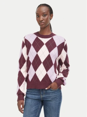 Guess Sweter W6BR48 Z1447 Bordowy Regular Fit