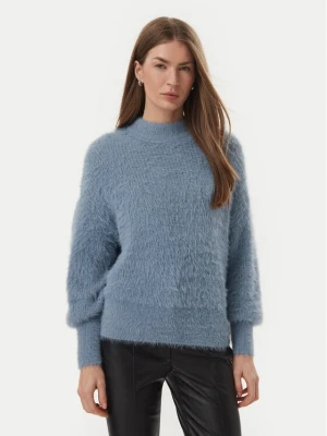 Guess Sweter W6BR80 Z1839 Niebieski Regular Fit
