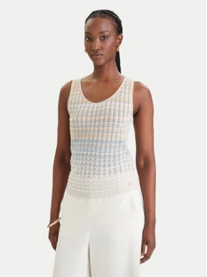 Guess Sweter W6GR08 Z0589 Beżowy Regular Fit