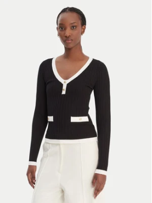 Guess Sweter W6RR26 Z3HP2 Czarny Classic Fit