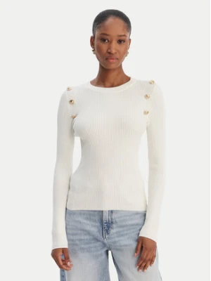 Zdjęcie produktu Guess Sweter W6RR58 Z2YK2 Écru Regular Fit Kremowy