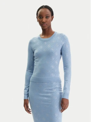 Zdjęcie produktu Guess Sweter W6RR66 Z3JD2 Błękitny Regular Fit