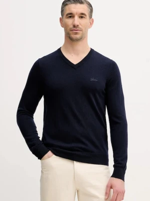 Guess sweter z domieszką jedwabiu DAREN