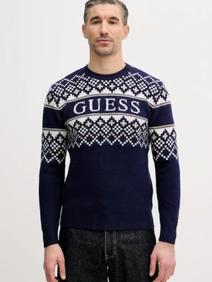 Guess sweter z domieszką wełny