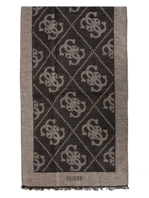 Guess Szal w kolorze brązowym - 180 x 53 cm rozmiar: onesize