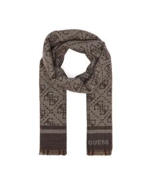 Guess Szalik AM9670 POL03 Brązowy