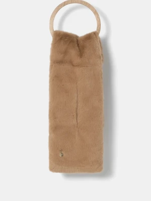 Guess szalik damski kolor brązowy wzorzysty AW5207 POL03