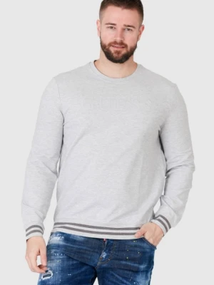 GUESS Szara bluza męska z logo, Rozmiar M