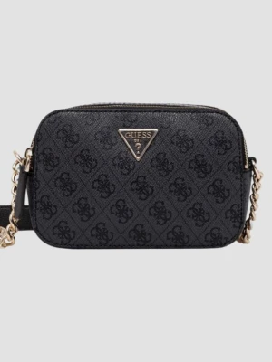 GUESS Szara kopertówka damska z logo Noelle II