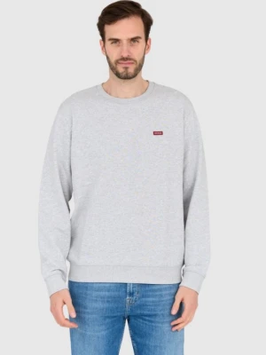 GUESS Szara męska bluza regular fit, Rozmiar XXL
