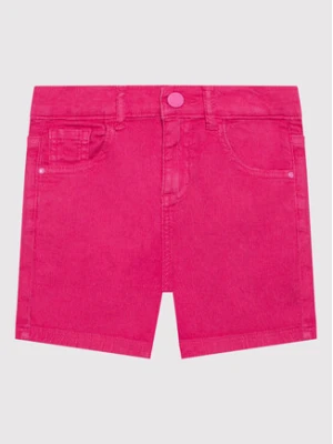 Guess Szorty jeansowe J2RD12 WE5X0 Różowy Regular Fit