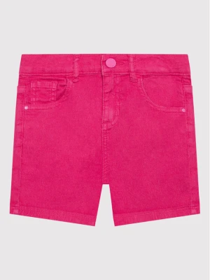 Guess Szorty jeansowe J2RD12 WE5X0 Różowy Regular Fit