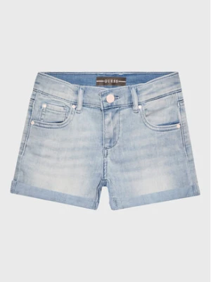 Guess Szorty jeansowe J3GD15 D4CA0 Niebieski Regular Fit