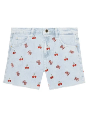 Guess Szorty jeansowe J5GD10 D45E0 Kolorowy Regular Fit