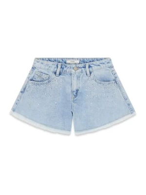Guess Szorty jeansowe J6GD40 D45E0 Niebieski Regular Fit