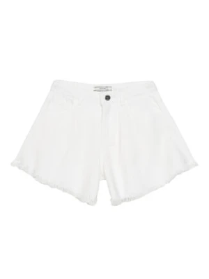 Guess Szorty jeansowe J6RD11 WH1T0 Biały Regular Fit