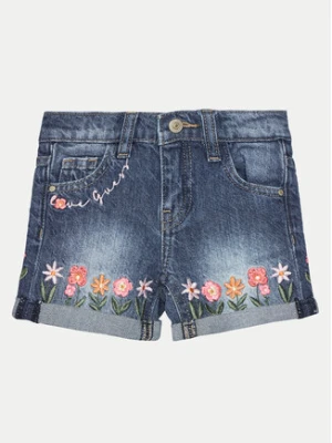 Guess Szorty jeansowe K5GD02 D45E0 Niebieski Regular Fit