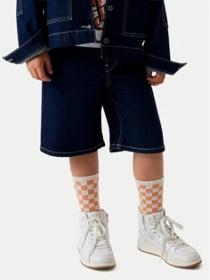 Guess Szorty jeansowe L6GD12 D8110 Granatowy Regular Fit