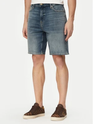 Guess Szorty jeansowe M6GD27 D0777 Niebieski Regular Fit