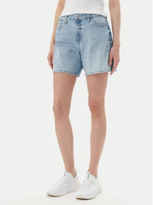 Guess Szorty jeansowe W5GD1A D4K30 Niebieski Regular Fit
