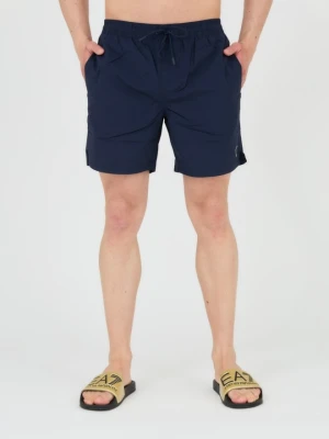 GUESS Szorty kąpielowe męskie granatowe, Rozmiar S