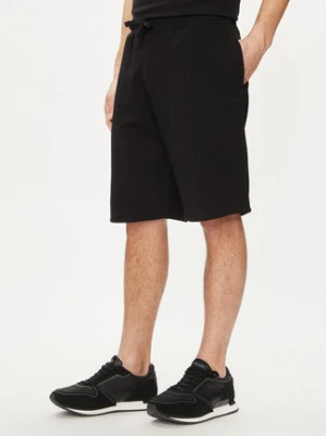 Guess Szorty materiałowe Clovis M4GD10 KBK32 Czarny Loose Fit