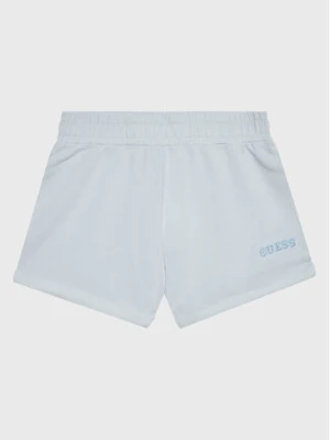 Guess Szorty materiałowe J3GD02 KA6R3 Niebieski Regular Fit