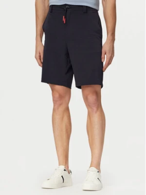 Guess Szorty materiałowe M6GD36 W2169 Granatowy Regular Fit