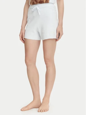 Guess Szorty materiałowe O6BD01 Z1148 Niebieski jasny Regular Fit