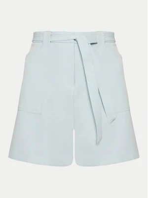 Guess Szorty materiałowe W5GD0I WH9Y2 Błękitny Classic Fit Niebieski jasny