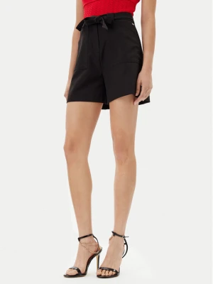 Guess Szorty materiałowe W5GD0I WH9Y2 Czarny Loose Fit