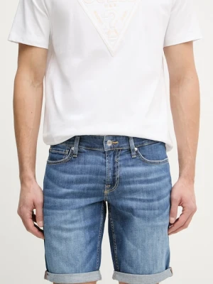 Guess szorty męskie z dodatkiem lnu SONNY