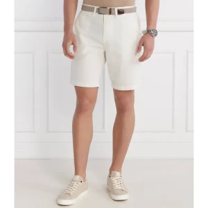 GUESS Szorty | Regular Fit | z dodatkiem lnu