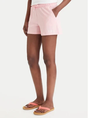 Guess Szorty sportowe E6GD01 KCRZ1 Różowy Regular Fit