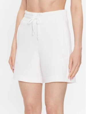 Guess Szorty sportowe Elly V2YD10 K7UW2 Biały Relaxed Fit