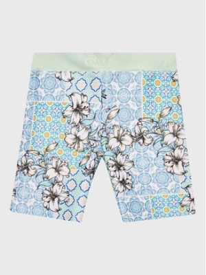 Guess Szorty sportowe J3GD09 MC01P Niebieski Regular Fit