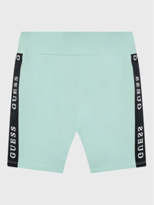 Guess Szorty sportowe J3RD14 KABR0 Niebieski Slim Fit