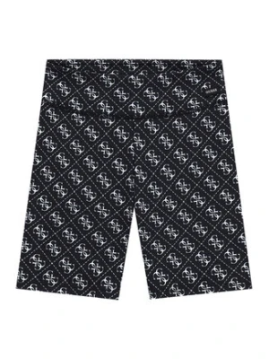 Guess Szorty sportowe J6RD02 MC01P Czarny Slim Fit