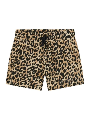 Guess Szorty sportowe J6RD07 KA6R4 Beżowy Regular Fit