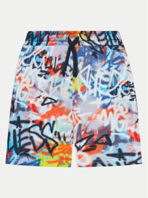Guess Szorty sportowe L4GD11 KA6R3 Kolorowy Relaxed Fit