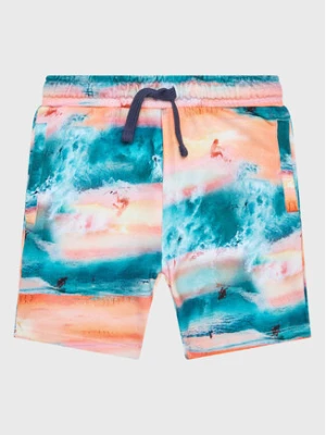 Guess Szorty sportowe N3GD04 KA6R3 Pomarańczowy Regular Fit