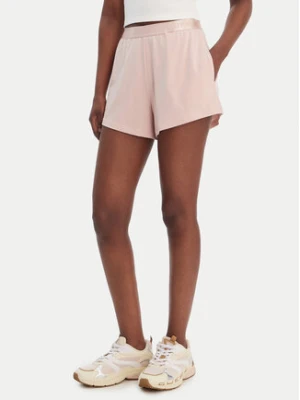 Guess Szorty sportowe O6GD02 KCQP2 Różowy Relaxed Fit