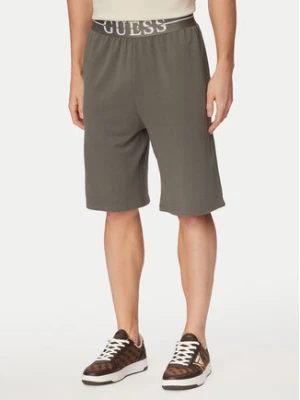 Guess Szorty sportowe U6GD00 KC241 Szary Regular Fit