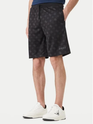 Guess Szorty sportowe Z6GD03 K2851 Czarny Regular Fit