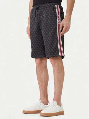 Guess Szorty sportowe Z6GD12 K3220 Czarny Regular Fit