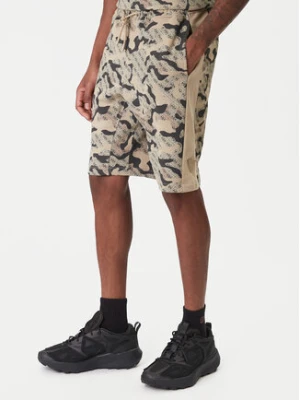 Guess Szorty sportowe Z6RD00 K9YI1 Beżowy Regular Fit