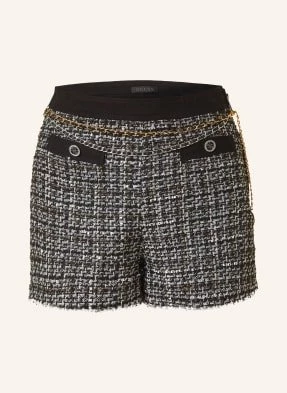 Zdjęcie produktu Guess Szorty Tweedowe Yvonne Z Błyszczącą Przędzą schwarz