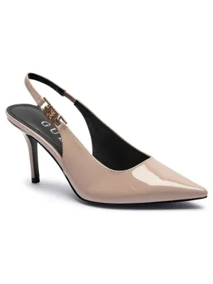 Guess Szpilki NASSHA | z dodatkiem skóry