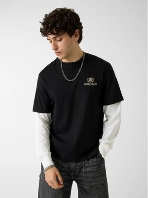 Guess Jeans Longsleeve M6YI04 K3644 Czarny Regular Fit